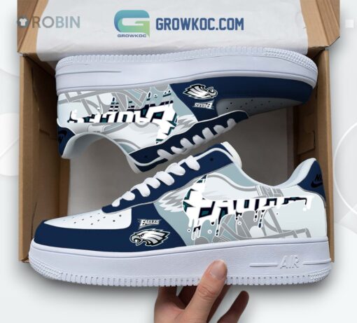 Philadelphia Eagles Air Force 1 Shoes with Team Logo Design