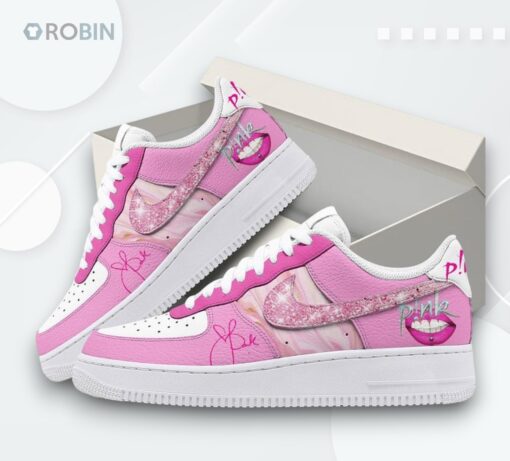 Pink Carnival Air Force 1 Shoes   Summer Edition with Festive Design