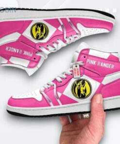 Pink Ranger Jordan 1 High – Custom Power Rangers Sneakers Pink Ranger Jordan 1 High – Custom Power Rangers Sneakers