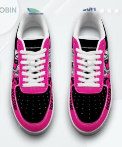 Pink Rockstar True Fan Air Force 1 Shoes   Unique Printed Design Pink Rockstar True Fan Air Force 1 Shoes   Unique Printed Design