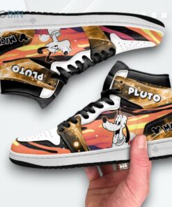 Pluto Silhouette Jordan 1 High – Custom Space Sneakers Pluto Silhouette Jordan 1 High – Custom Space Sneakers