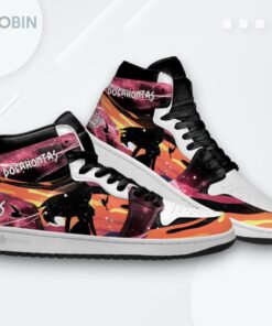 Pocahontas Jordan 1 High – Custom Silhouette Sneakers Pocahontas Jordan 1 High – Custom Silhouette Sneakers