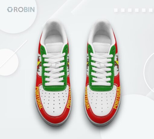 Portugal Euro Air Force 1 Shoes   Exclusive Football Team Design
