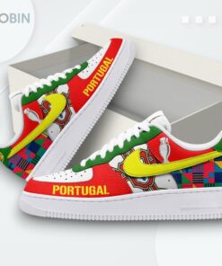 Portugal Euro Air Force 1 Shoes   Exclusive Football Team Design