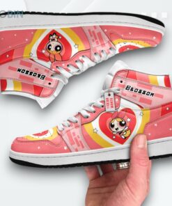 Powerpuff Girls Blossom Jordan 1 High – Custom Fan Art Sneakers Powerpuff Girls Blossom Jordan 1 High – Custom Fan Art Sneakers