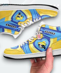 Powerpuff Girls Boomer Custom Jordan 1 High Sneakers Powerpuff Girls Boomer Custom Jordan 1 High Sneakers