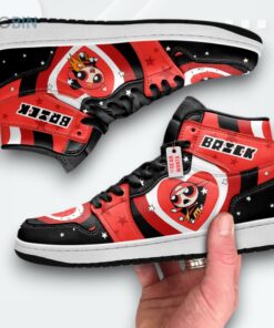 Powerpuff Girls Brick Jordan 1 High – Custom Sneakers Powerpuff Girls Brick Jordan 1 High – Custom Sneakers