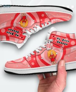 Powerpuff Girls Jordan 1 High – Ms. Sara Bellum Custom Sneakers Powerpuff Girls Jordan 1 High – Ms. Sara Bellum Custom Sneakers
