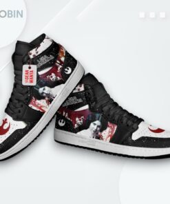 Princess Leia Star Wars Jordan 1 High – Custom Sneakers Princess Leia Star Wars Jordan 1 High – Custom Sneakers
