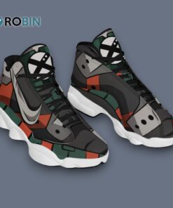 Printed Katsuki Bakugo Jordan 13 Sneakers – Stylish Anime Inspired Footwear Printed Katsuki Bakugo Jordan 13 Sneakers – Stylish Anime Inspired Footwear