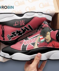 Printed Tetsurou Kuroo Jordan 13 Sneakers – Unique Design for Sneaker Lovers