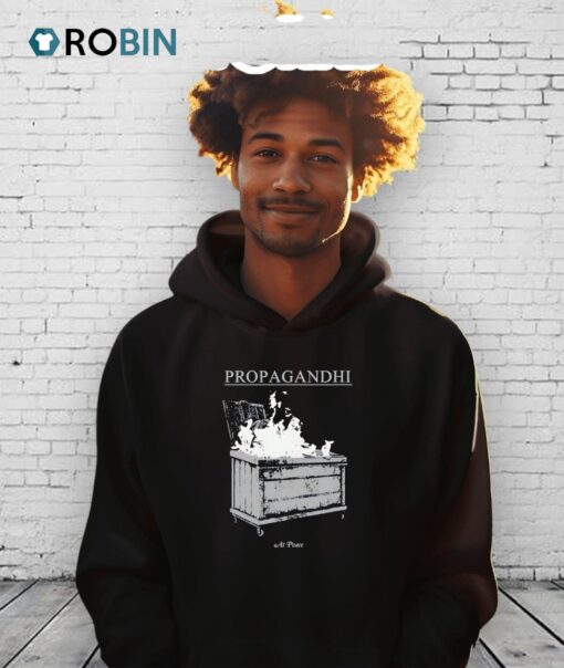Propagandhi Dumpster Fire Shirt