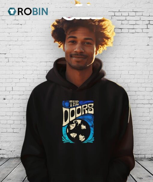 Psychedelic Blue The Doors Shirt