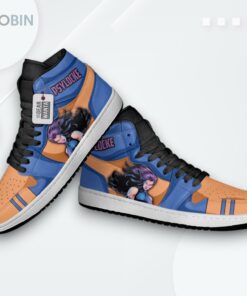 Psylocke Custom Jordan 1 High Top Sneakers – Movie Theme Shoes Psylocke Custom Jordan 1 High Top Sneakers – Movie Theme Shoes