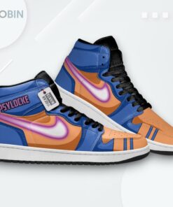 Psylocke Custom Sneakers Jordan 1 High, Movie Fan Art
