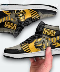 PUBG Jordan 1 High – Custom Sneakers Gift for Gamer Fans PUBG Jordan 1 High – Custom Sneakers Gift for Gamer Fans