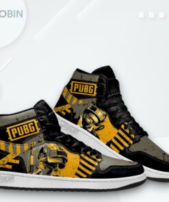 PUBG Jordan 1 High – Custom Sneakers Gift for Gamer Fans PUBG Jordan 1 High – Custom Sneakers Gift for Gamer Fans