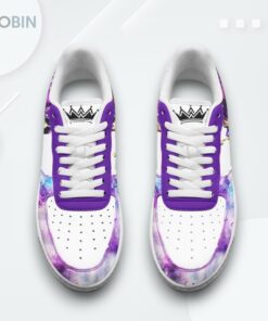 Purple Love Air Force 1 Shoes   Prince Tribute Design