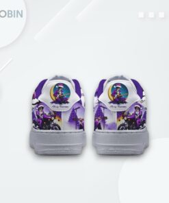 Purple Rain Air Force 1 Shoes   Prince Legends Merry Christmas Edition