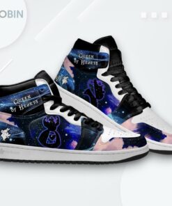 Queen of Hearts Jordan 1 High – Custom Silhouette Sneakers Queen of Hearts Jordan 1 High – Custom Silhouette Sneakers