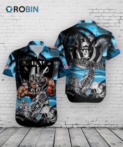 Raiders Hawaiian Shirt NFL Football Aloha –  Las Vegas Design