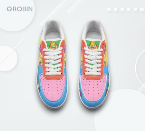 Rainbow Brite Air Force 1 Shoes – Colorful Graphic Design for Bold Style