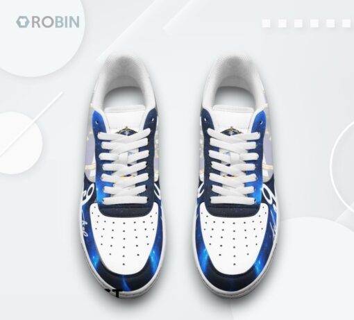 Real Madrid Kylian Mbappe Number 9 Design Air Force 1 Sneakers