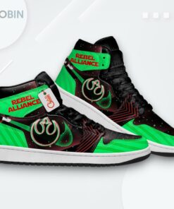 Rebel Alliance Jordan 1 High Sneakers Custom For Fans