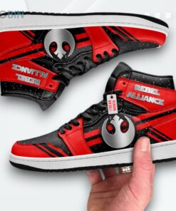 Rebel Alliance Star Wars Jordan 1 High – Custom Sneakers Rebel Alliance Star Wars Jordan 1 High – Custom Sneakers