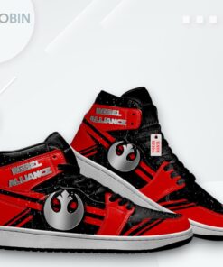 Rebel Alliance Star Wars Jordan 1 High – Custom Sneakers