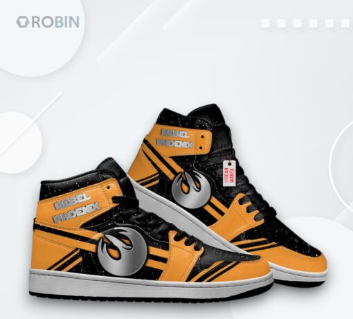 Rebel Phoenix Star Wars Jordan 1 High – Custom Sneakers