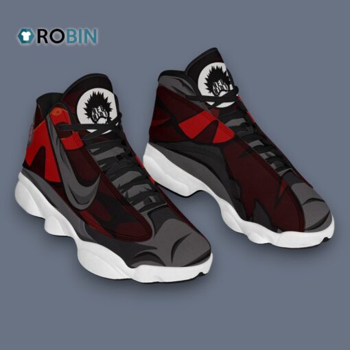 Red Riot Graphic Jordan 13 Sneakers – Bold Design Athletic Shoes