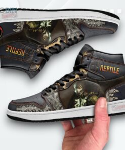 Reptile Kombat Sneakers – Custom High Top Shoes Reptile Kombat Sneakers – Custom High Top Shoes