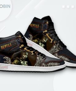 Reptile Kombat Sneakers – Custom High Top Shoes