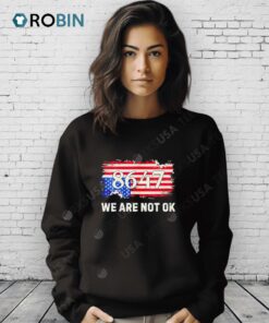 Retro We Are Not Ok 8647 Shirt