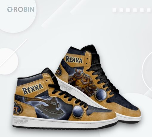 Rexxar WoW Jordan 1 High – World of Warcraft Sneakers