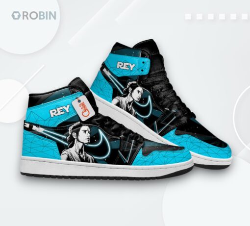 Rey Skywalker Custom Jordan 1 High – Star Wars Sneakers