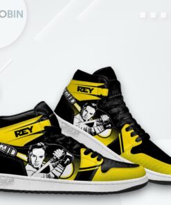 Rey Star Wars Jordan 1 High Sneakers – Unique Fan Gift Rey Star Wars Jordan 1 High Sneakers – Unique Fan Gift