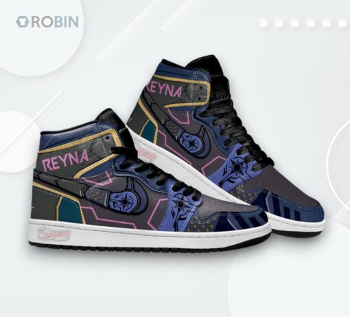 Reyna Valorant Jordan 1 High – Custom Gamer Sneakers