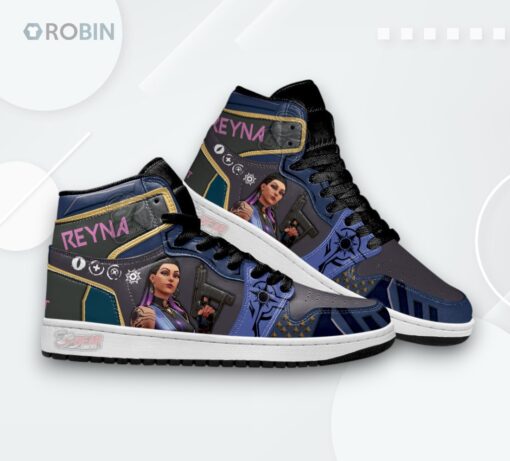 Reyna Valorant Jordan 1 High – Gamer Sneakers