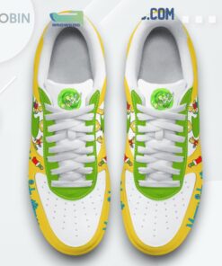 Rick and Morty Christmas & New Year Air Force 1 Shoes   Schwiftmas Design