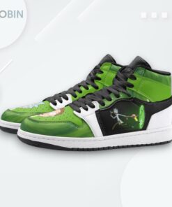 Rick & Morty Portal A Jordan 1 High – Custom Sneakers Rick & Morty Portal A Jordan 1 High – Custom Sneakers