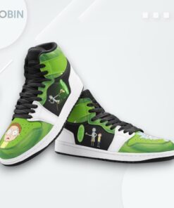 Rick & Morty Portal A Jordan 1 High – Custom Sneakers