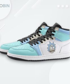 Rick Sanchez Angry Face AJ1 High – Custom Sneakers Rick Sanchez Angry Face AJ1 High – Custom Sneakers