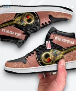 Rita Repulsa Jordan 1 High – Mighty Morphin Power Rangers Custom Sneakers Rita Repulsa Jordan 1 High – Mighty Morphin Power Rangers Custom Sneakers
