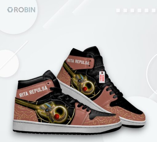 Rita Repulsa Jordan 1 High – Mighty Morphin Power Rangers Custom Sneakers