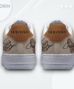 Rod Wave Last Lap Tour Air Force 1 Shoes   Unique Print Design
