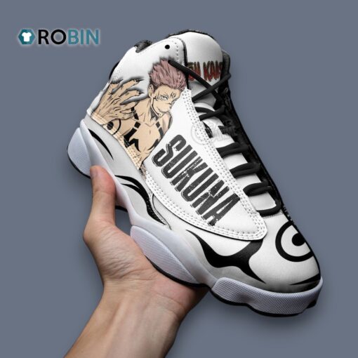 Ryomen Sukuna Jordan 13 Sneakers – Stylish Anime Inspired Design Shoes