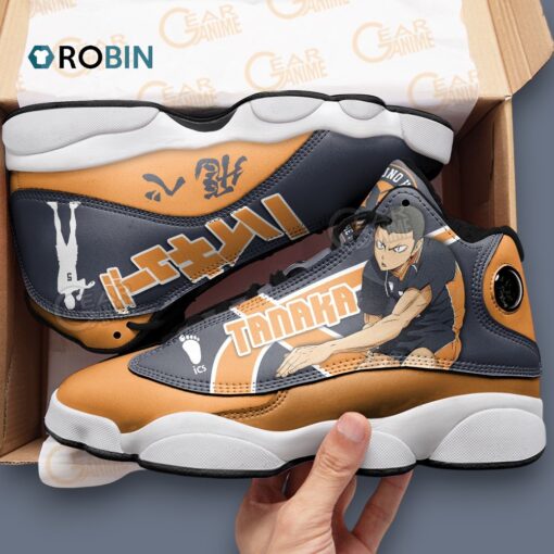 Ryunosuke Tanaka Custom Jordan 13 Sneakers – Unique Printed Design