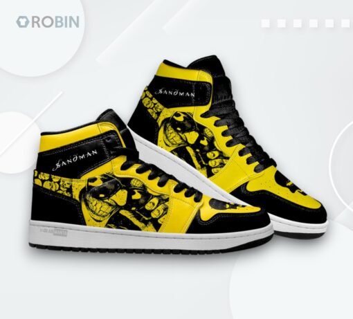 Sandman Corinthian Custom Jordan 1 High Top Sneakers